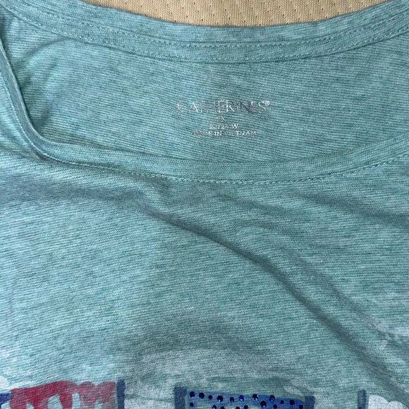 Catherine’s T-shirt size 2X in excellent condition. Super cute and comfortable - Picture 4 of 5